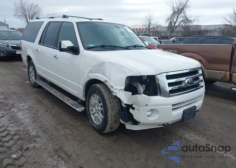 2014 Ford Expedition El Limited из США, поврежденный, VIN 1FMJK2A54EEF18204